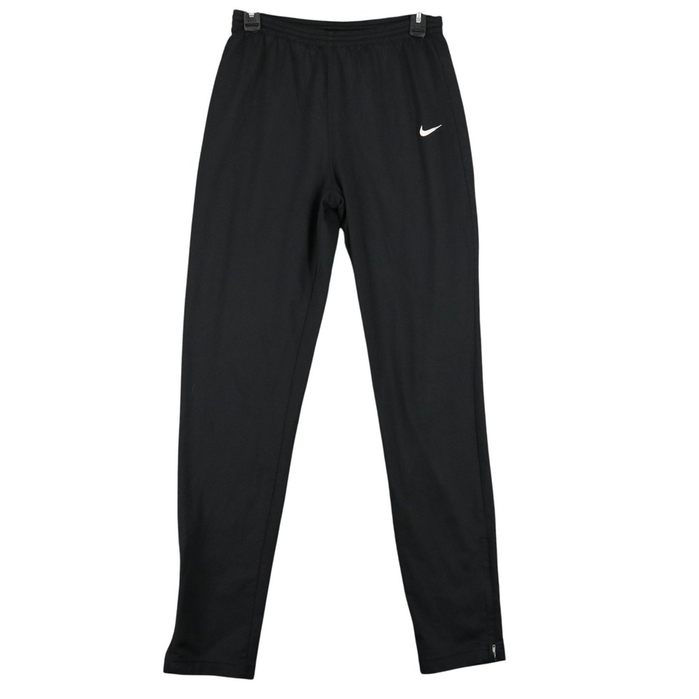Nike Dri Fit Training Track Pants Mens M Tapered Athletic Running Jogger Zip Hem